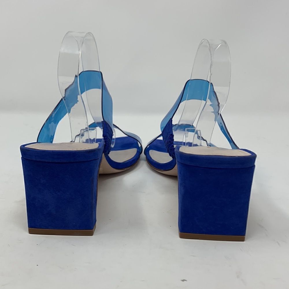 Schutz Taina Blue‎ kitten heels size 9B - Picture 6 of 10